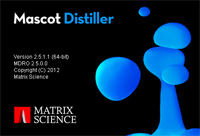 Mascot Distiller splash screen