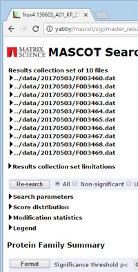 merged result report