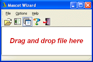 Wizard client window