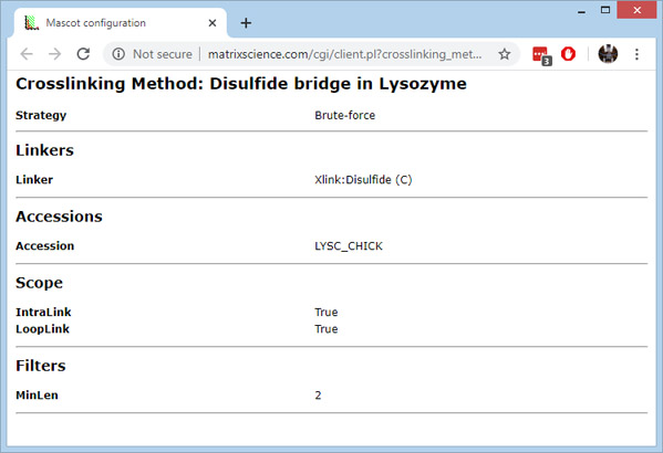 Crosslinking method