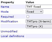 Mascot configuration editor